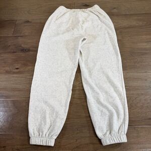 Hollister Sweatpants Women's Size S Long Light Gray Adjustable Rise Joggers